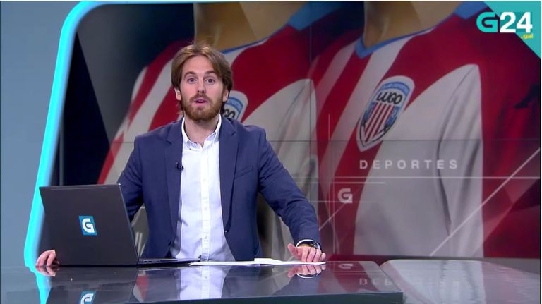 G24 (TVG) cuenta la presentación de la camiseta