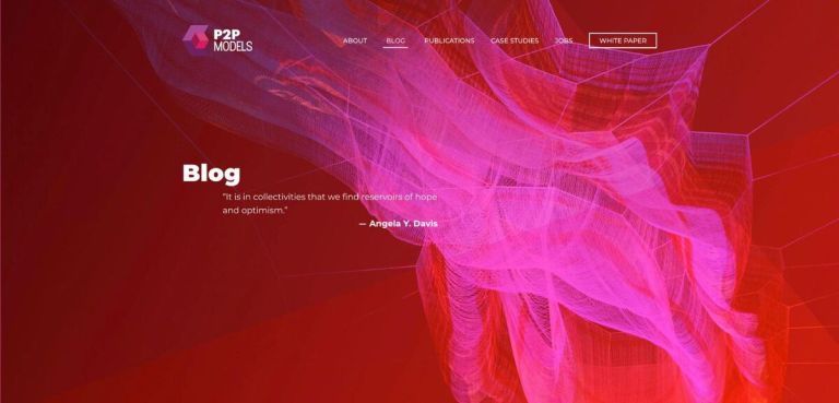 La cabecera del blog del proyecto