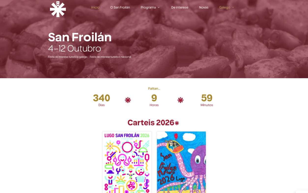 Portada de sanfroilan.info